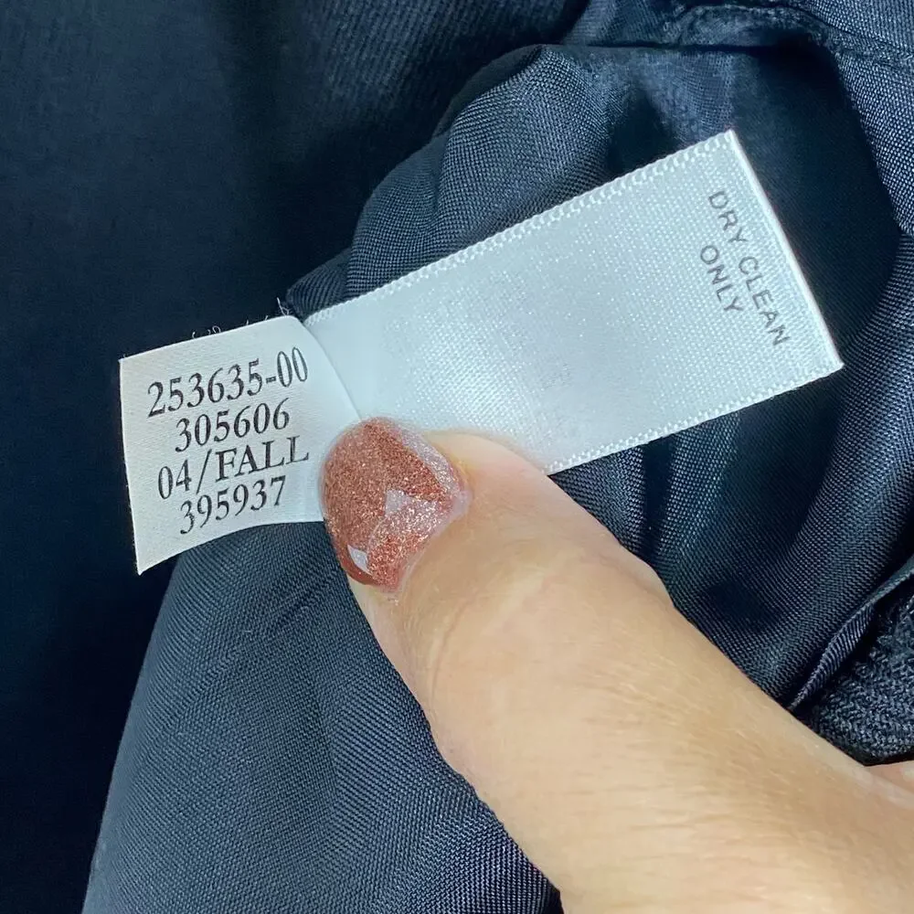 Banana Republic Black Sleeveless Career Dress Size 4